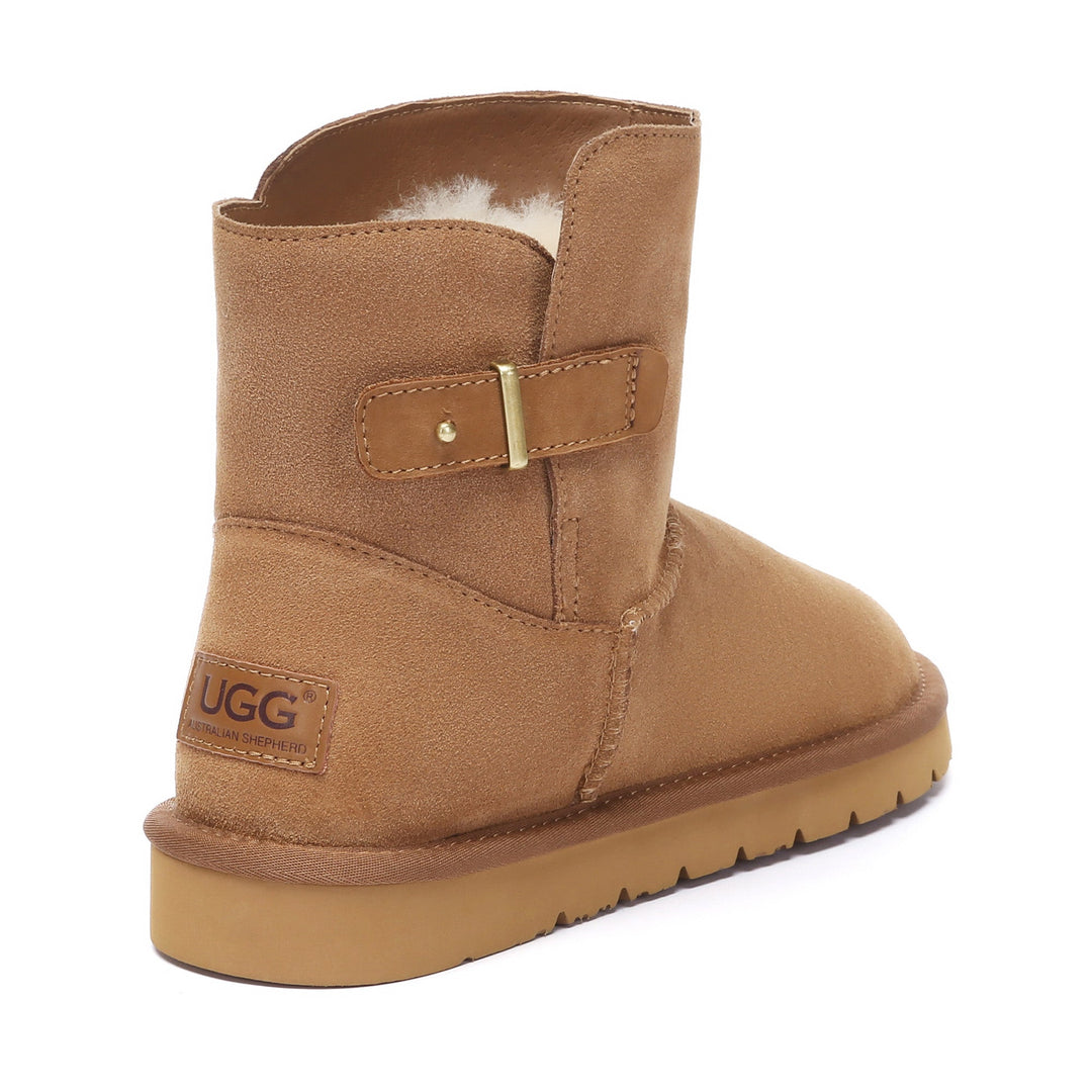 Mid-Calf Buckle Mini Classic UGG Boots