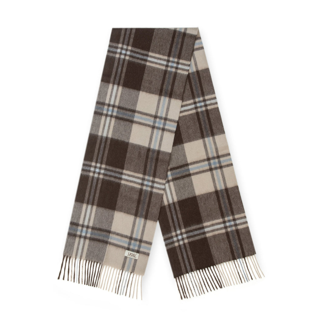 Australian Merino Wool Check Scarf - UGG Direct Online