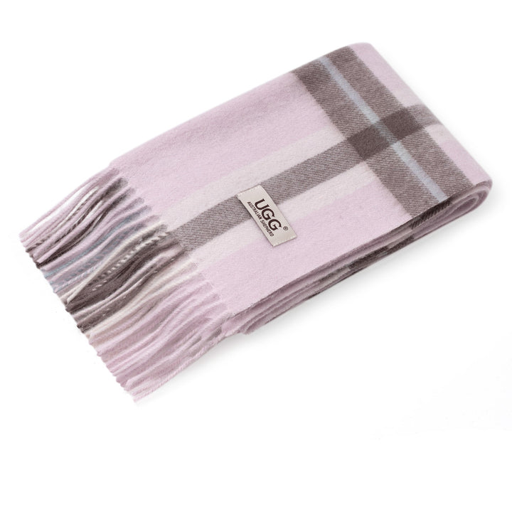 Australian Merino Wool Check Scarf II - UGG Direct Online