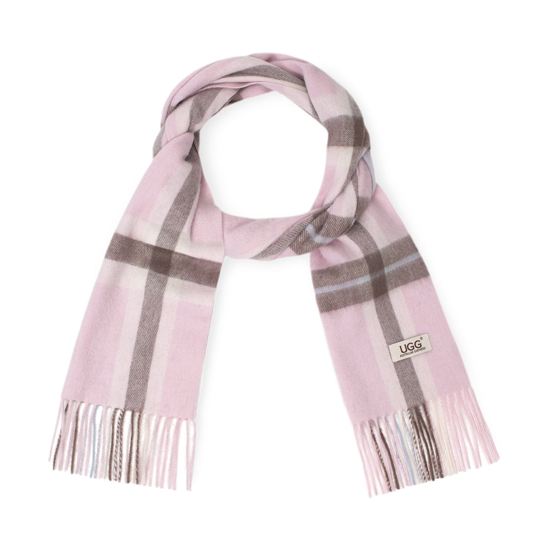 Australian Merino Wool Check Scarf II - UGG Direct Online
