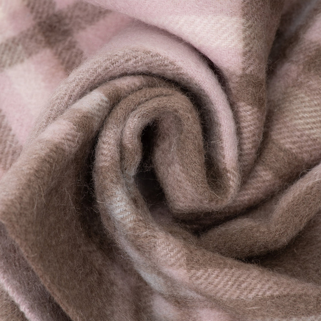 Australian Merino Wool Check Scarf - UGG Direct Online