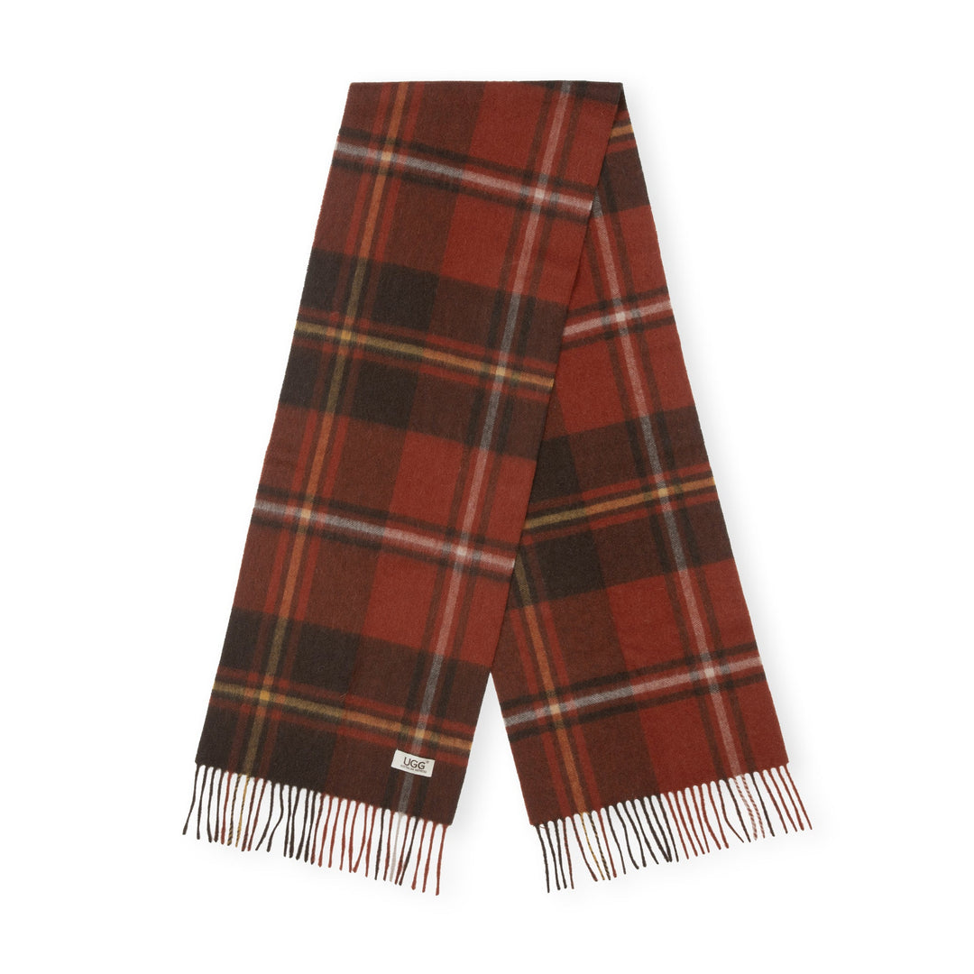 Australian Merino Wool Check Scarf - UGG Direct Online