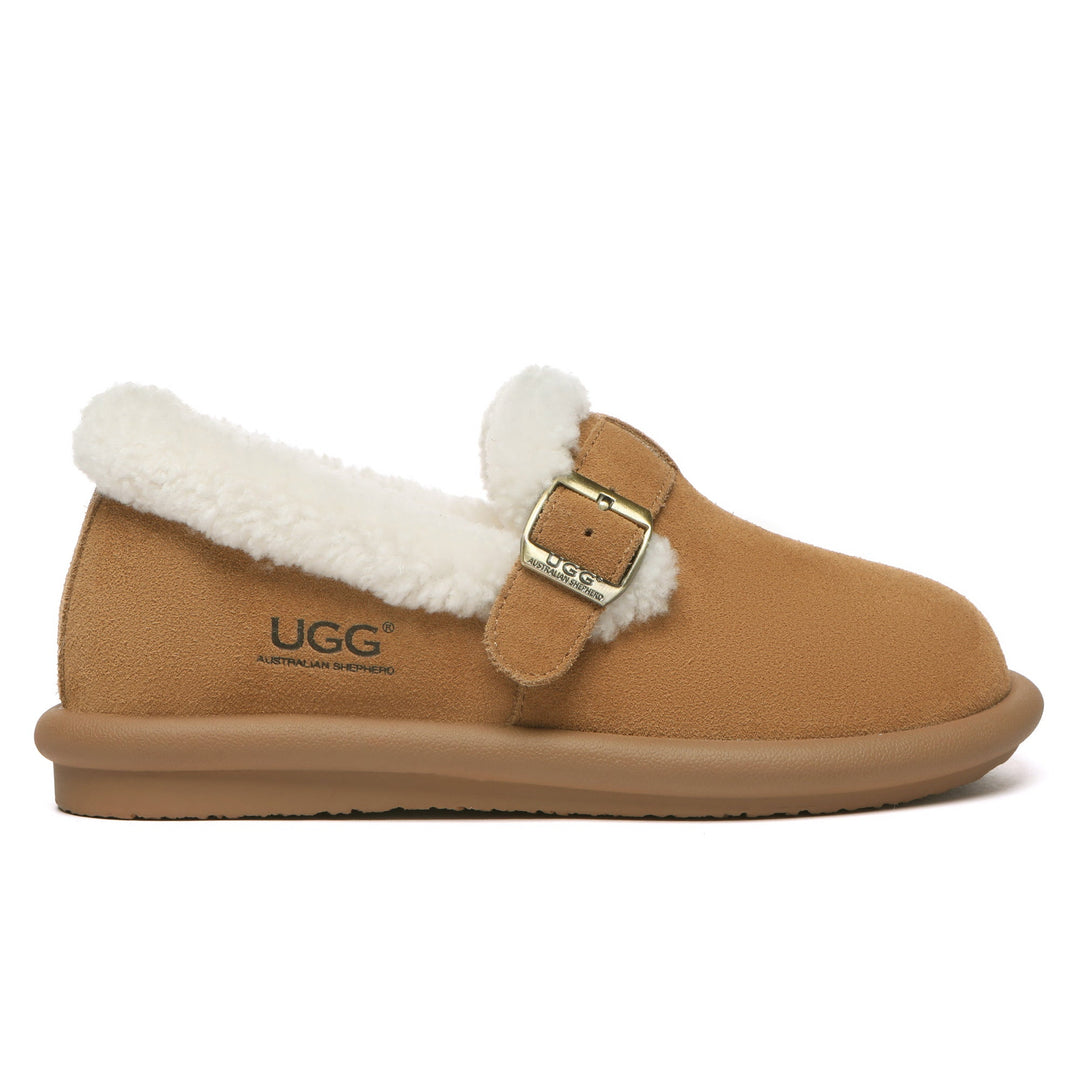 Adjustable Buckle UGG Ankle Slippers - UGG Direct Online