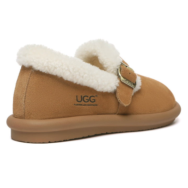 Adjustable Buckle UGG Ankle Slippers - UGG Direct Online