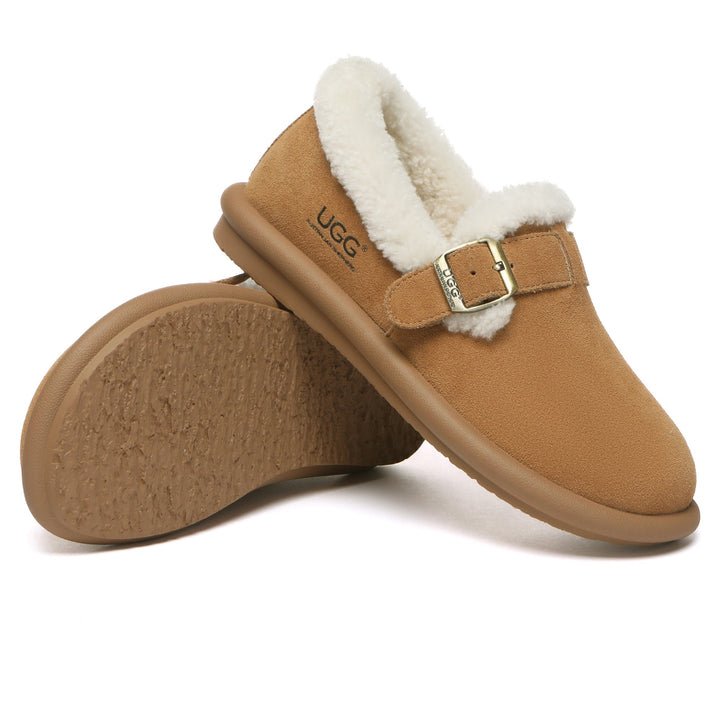 Adjustable Buckle UGG Ankle Slippers - UGG Direct Online