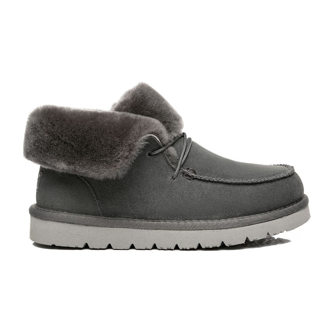 Alana Wool Collar Ankle Sheepskin UGG Boots - UGG Direct Online