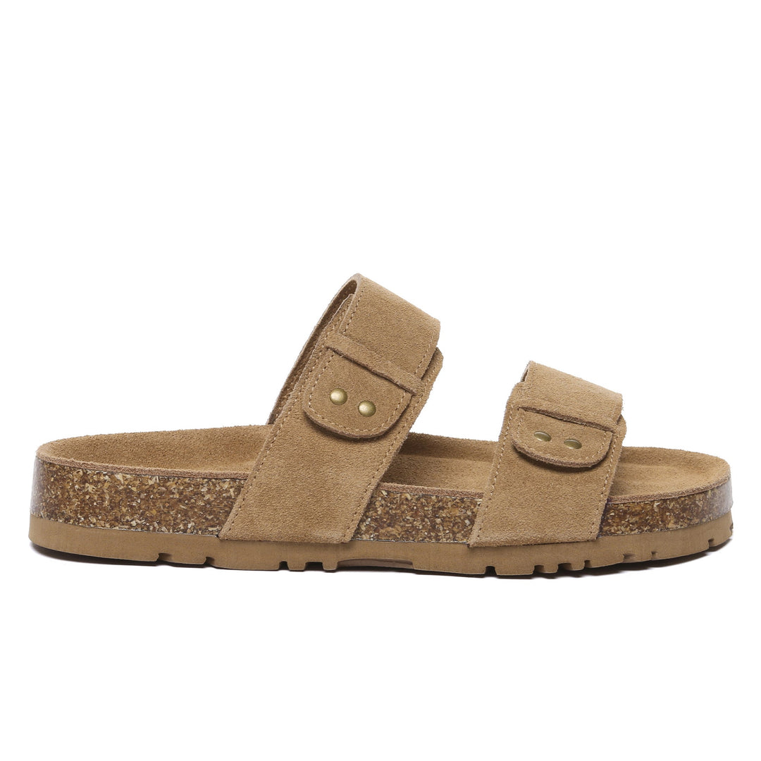 Aurelia Birkie Suede Slides - UGG Direct Online