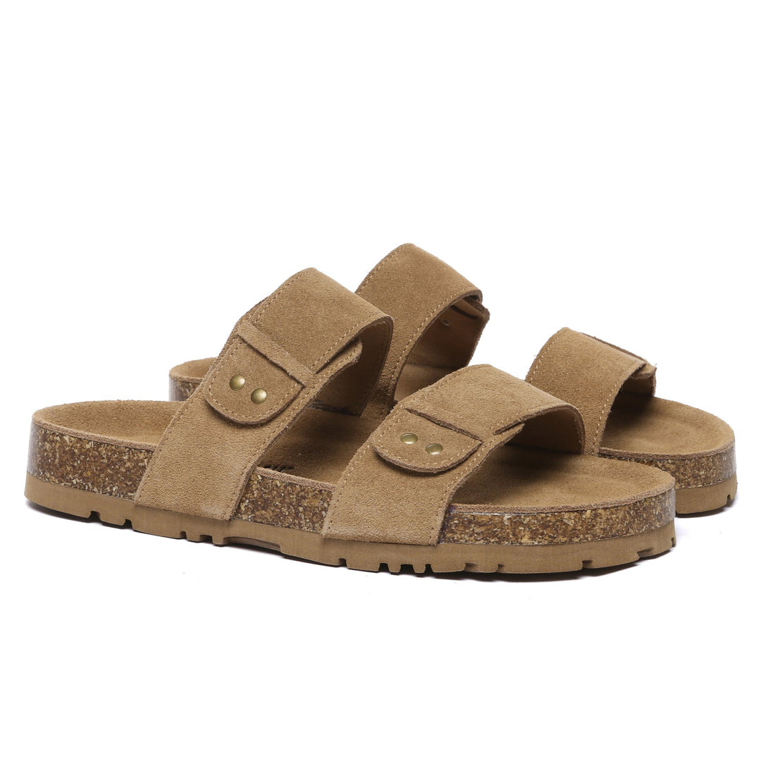 Aurelia Birkie Suede Slides - UGG Direct Online
