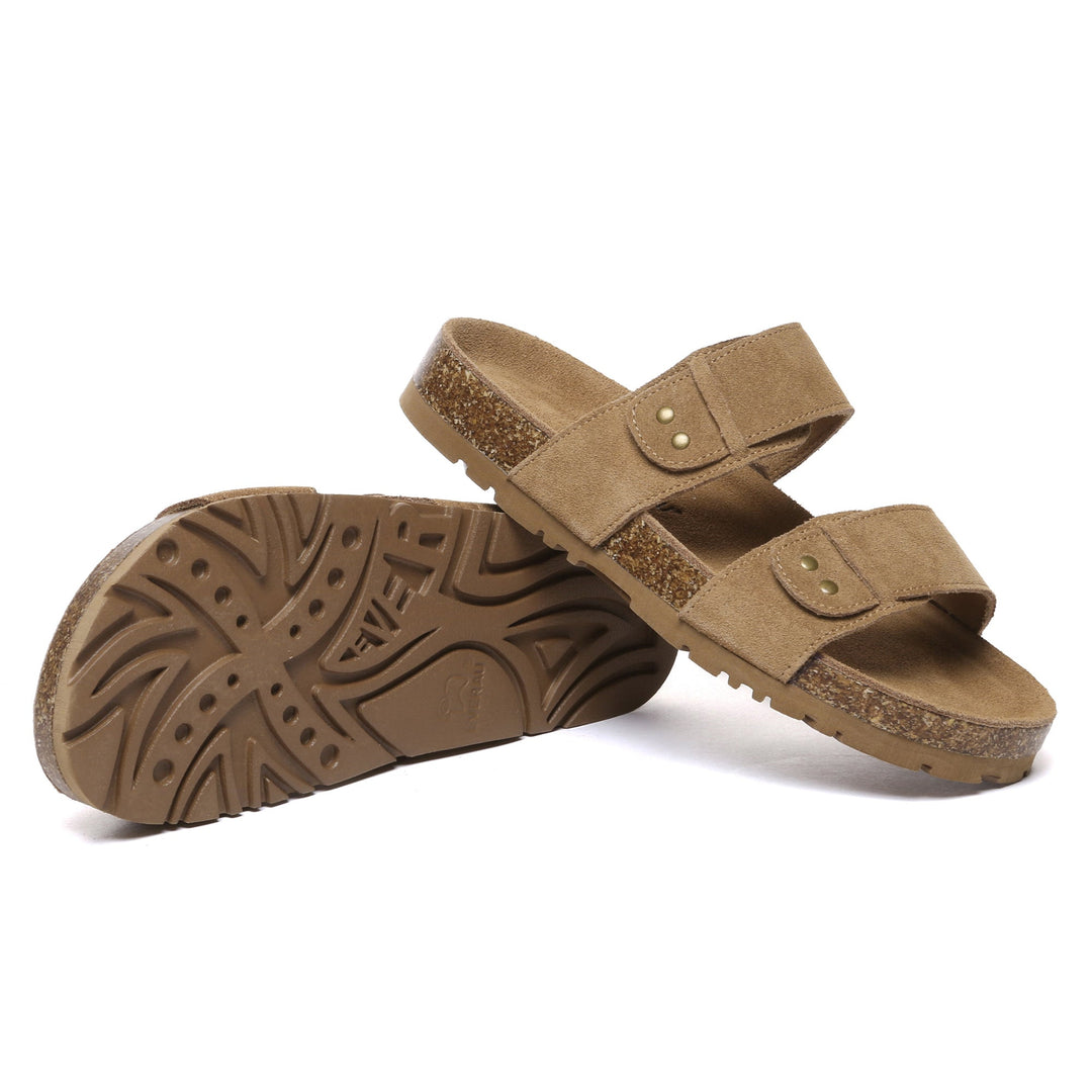 Aurelia Birkie Suede Slides - UGG Direct Online