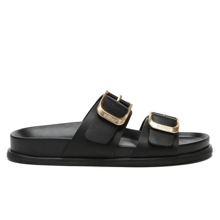 Manisha Buckle Leather Sandals