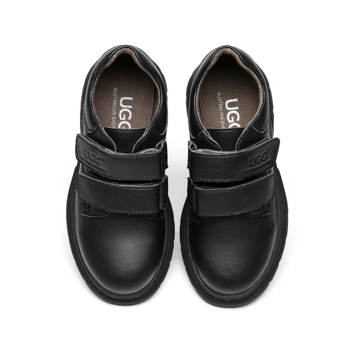 Barry Leather Velcro Strap School UGG Shoes - UGG Direct Online