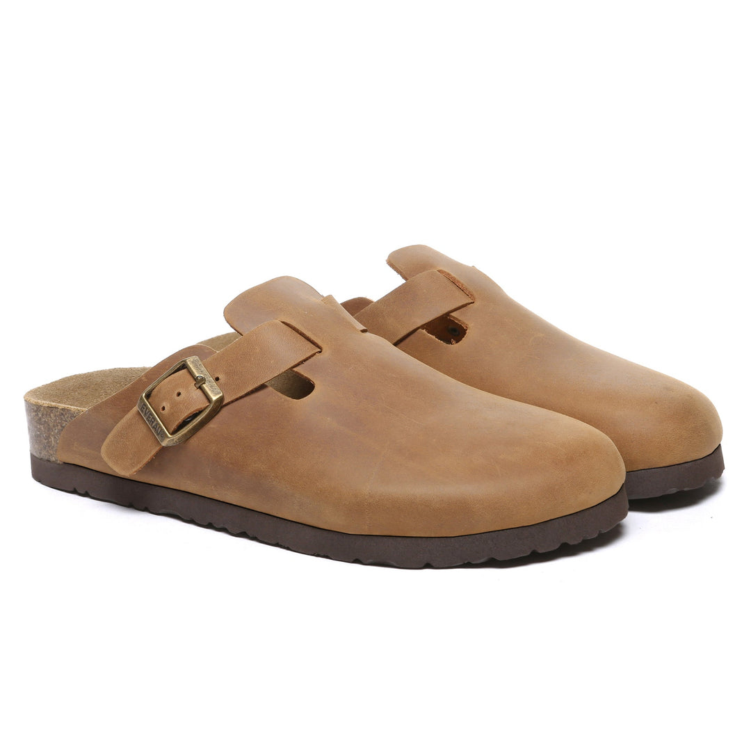 Birkie Men Leather Slippers - UGG Direct Online