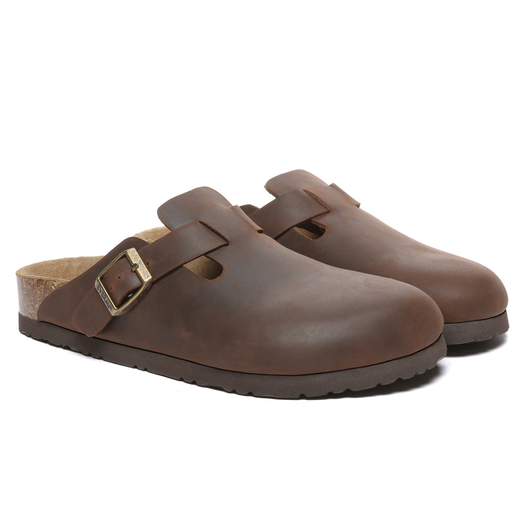 Birkie Men Leather Slippers - UGG Direct Online
