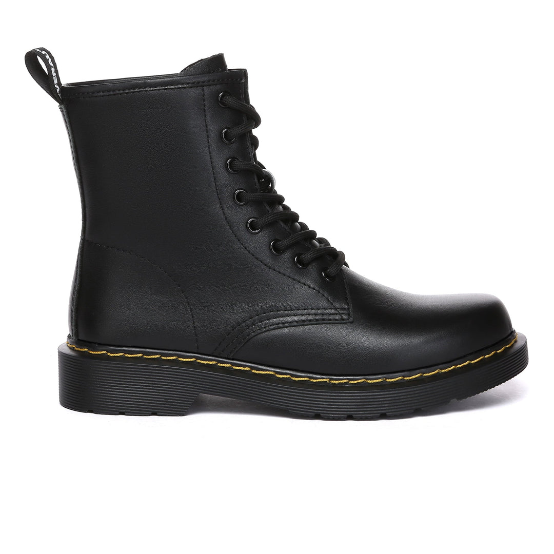 Black Docs Leather Chunky Boots - UGG Direct Online