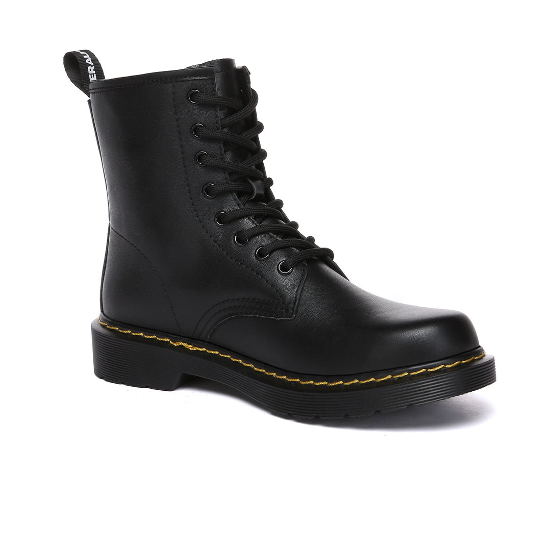 Black Docs Leather Chunky Boots - UGG Direct Online