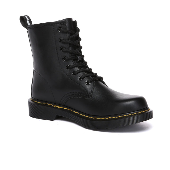 Black Docs Leather Chunky Boots - UGG Direct Online