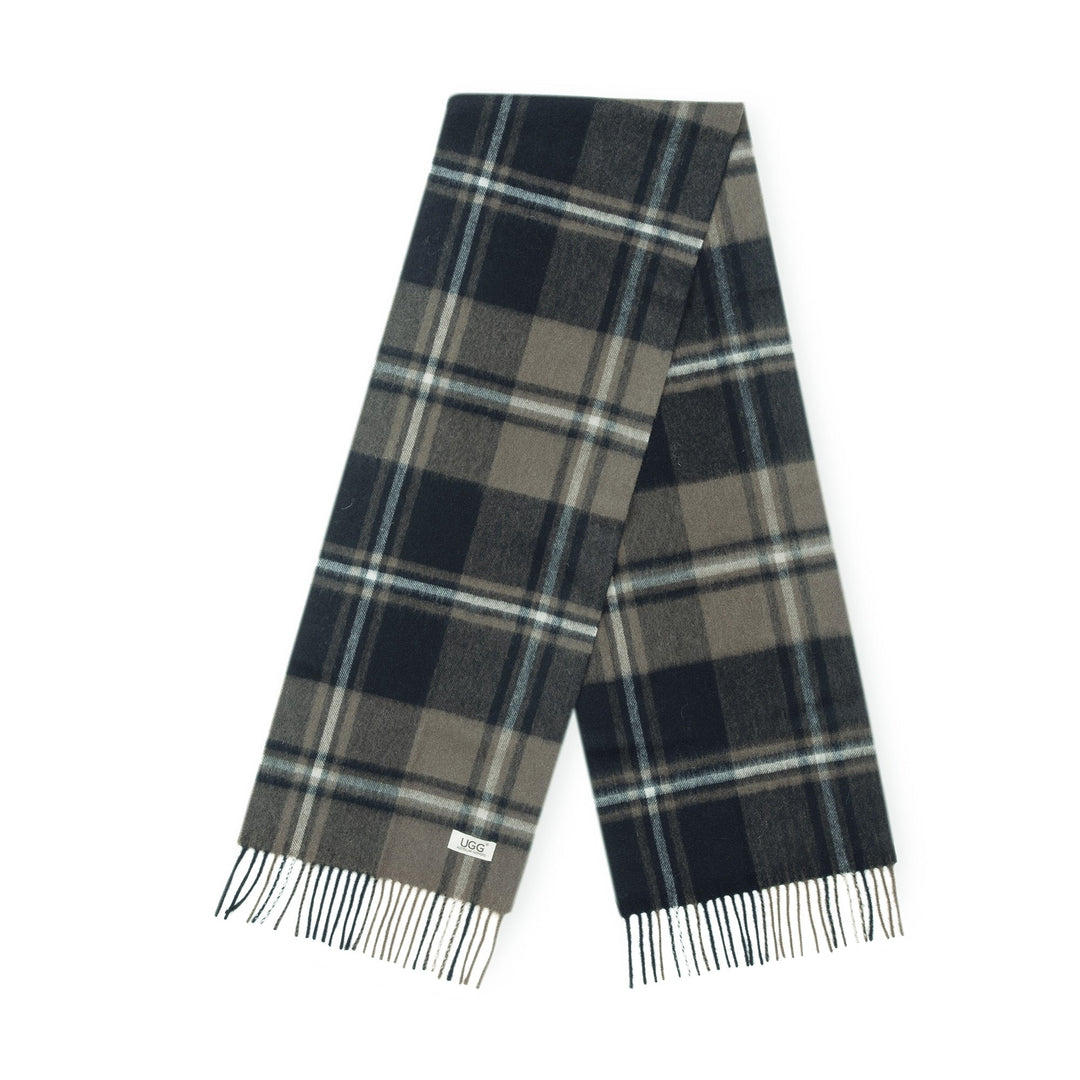 Australian Merino Wool Check Scarf - UGG Direct Online