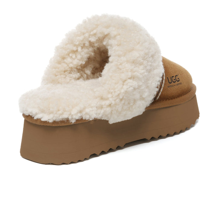 Bohemian Knitted UGG Platform Slippers - UGG Direct Online