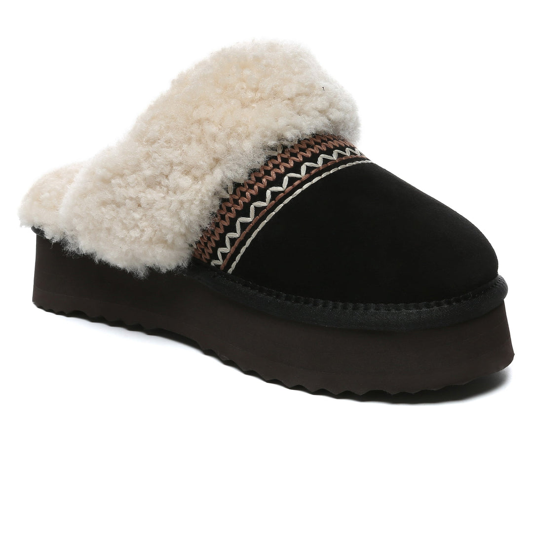 Bohemian Knitted UGG Platform Slippers - UGG Direct Online