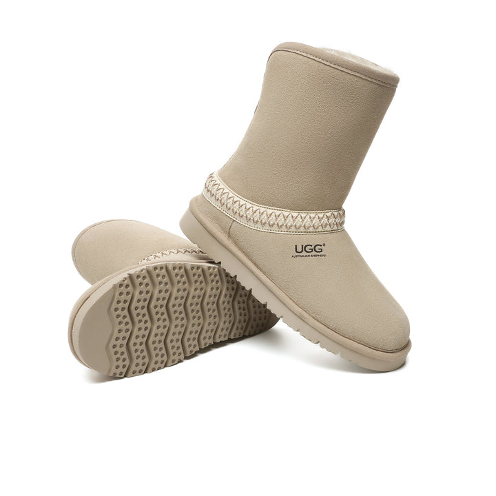 Bohemian Knitted UGG Short Classic Boots - UGG Direct Online