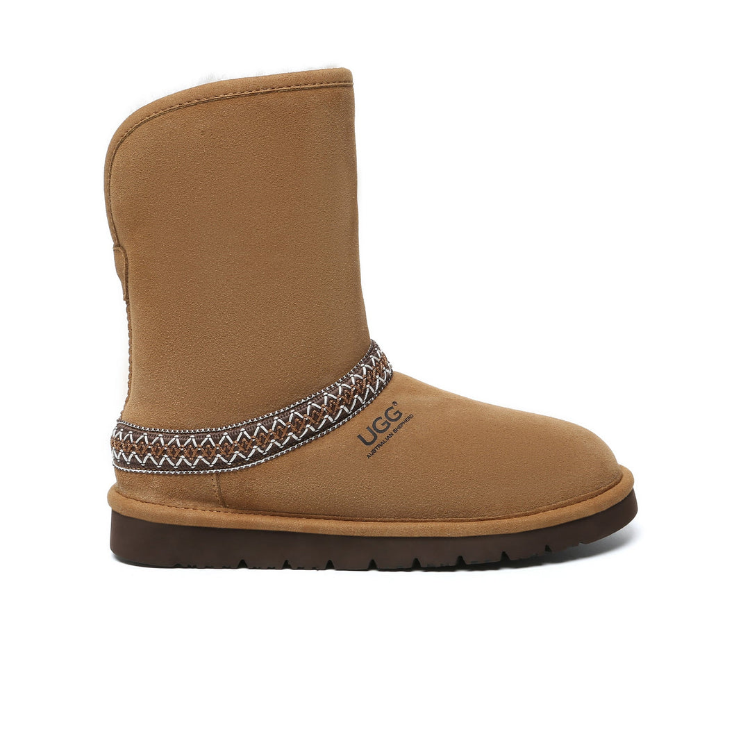 Bohemian Knitted UGG Short Classic Boots - UGG Direct Online