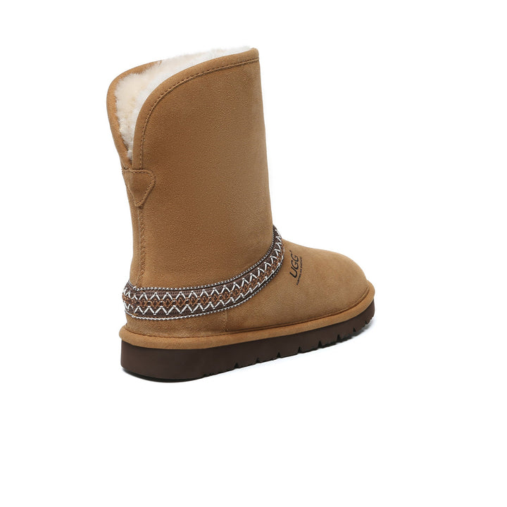 Bohemian Knitted UGG Short Classic Boots - UGG Direct Online