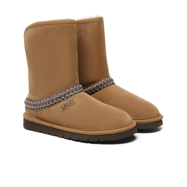 Bohemian Knitted UGG Short Classic Boots - UGG Direct Online