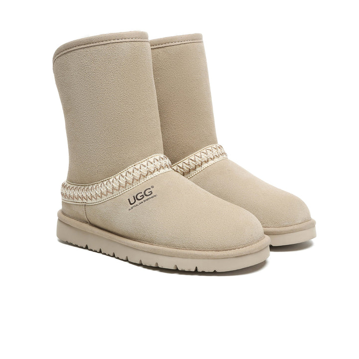 Bohemian Knitted UGG Short Classic Boots - UGG Direct Online