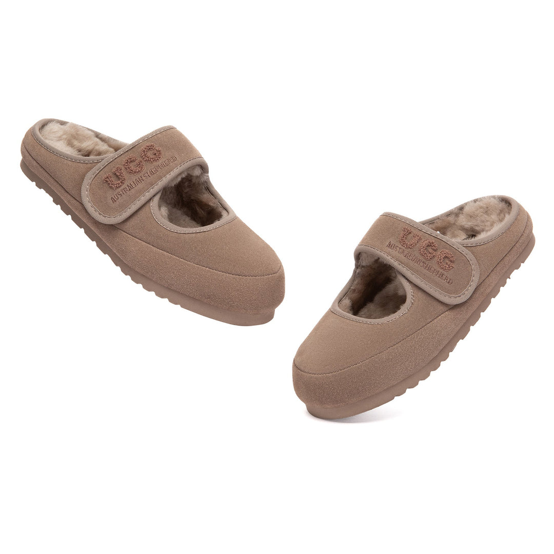 Adjustable Strap Mary Jane UGG Slippers