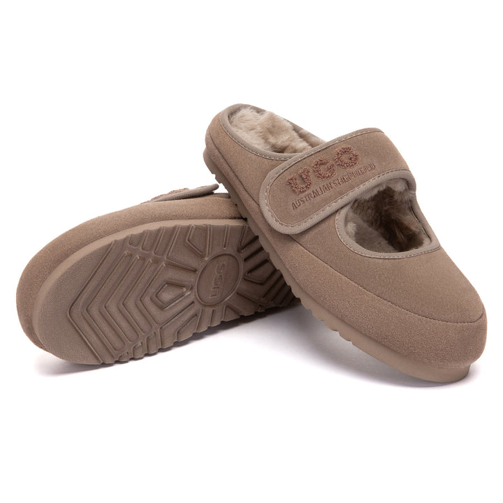 Adjustable Strap Mary Jane UGG Slippers
