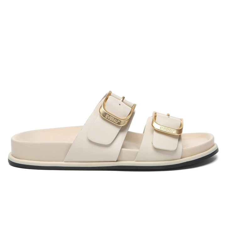 Manisha Buckle Leather Sandals