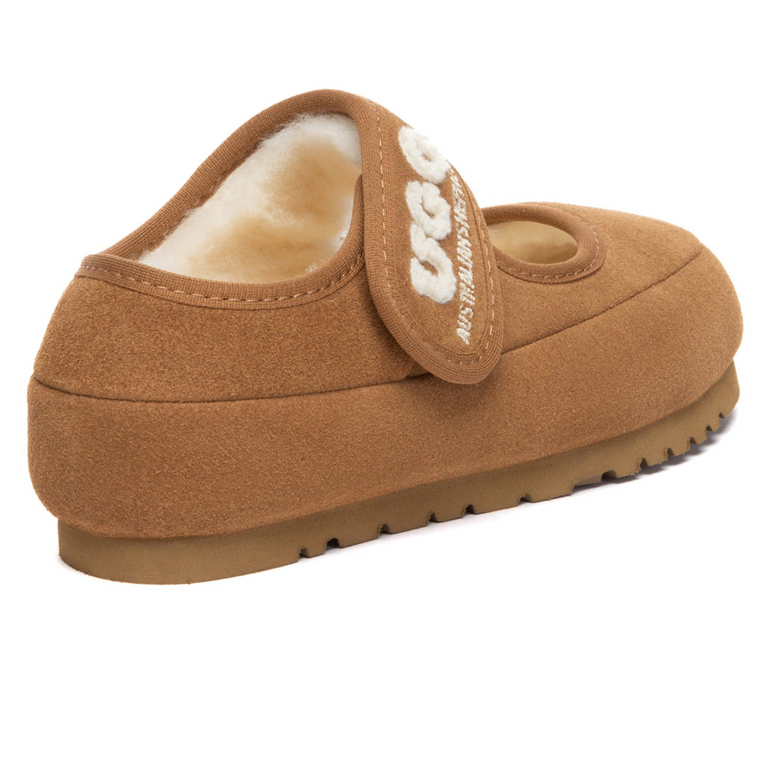 Kids Adjustable Strap Mary Jane UGG Slippers