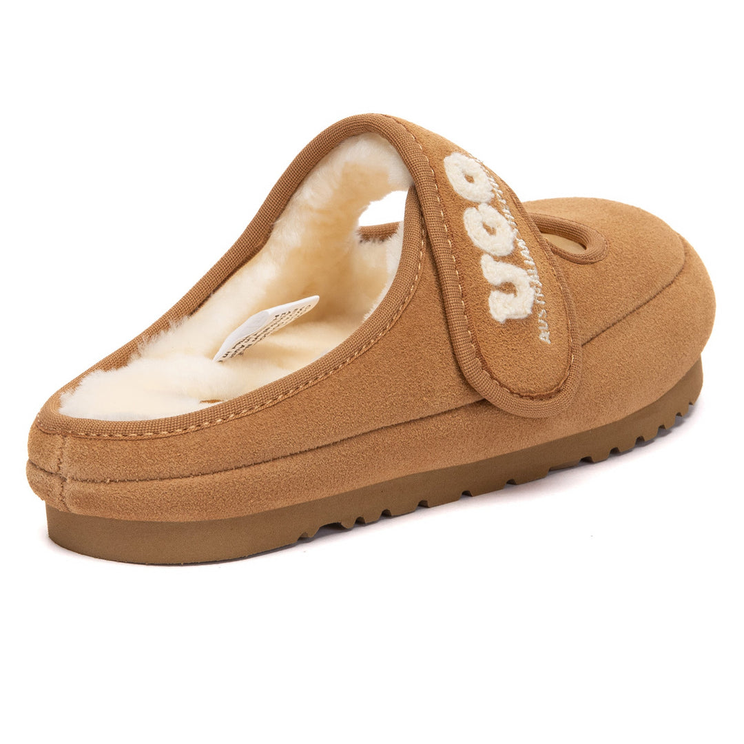 Adjustable Strap Mary Jane UGG Slippers