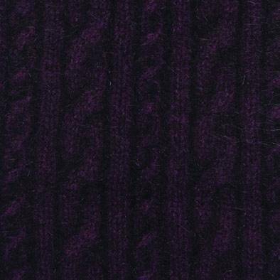 Cable Pattern Possum Merino Scarf - Grape - UGG Direct Online