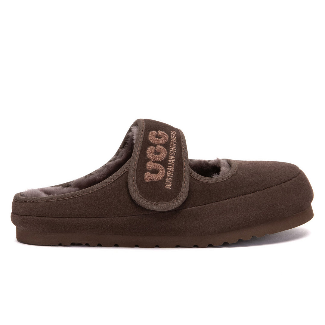 Adjustable Strap Mary Jane UGG Slippers