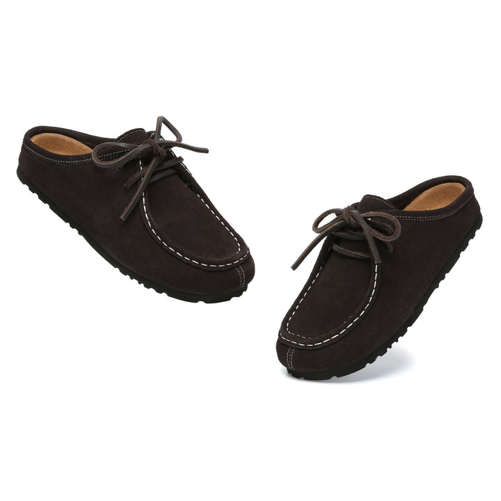 Vance Suede Casual Slip-On Slippers