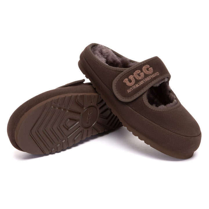 Adjustable Strap Mary Jane UGG Slippers