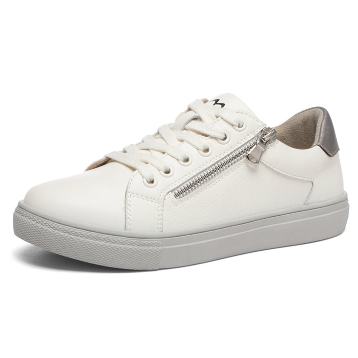 Chloe White Leather Sneakers - UGG Direct Online
