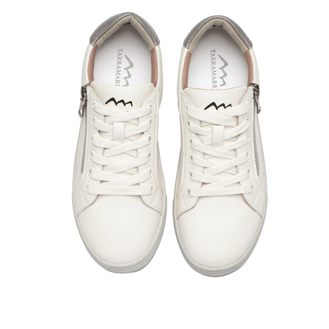 Chloe White Leather Sneakers - UGG Direct Online