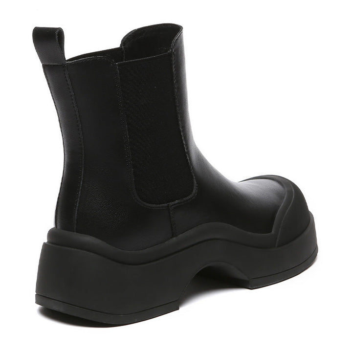 Cindy Women Leather Ankle Chunky Boots - UGG Direct Online
