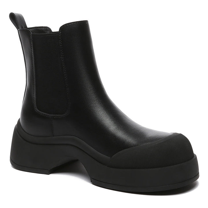 Cindy Women Leather Ankle Chunky Boots - UGG Direct Online