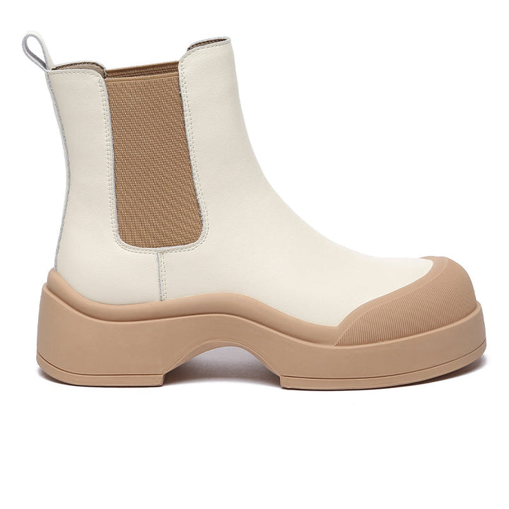 Cindy Women Leather Ankle Chunky Boots - UGG Direct Online