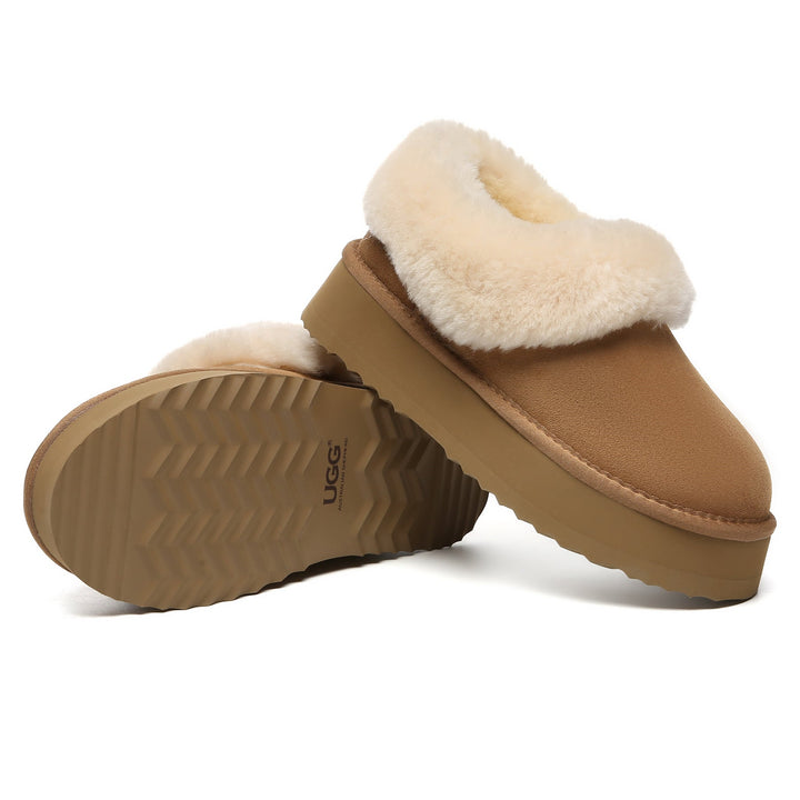 Claire UGG Platform Ankle Slippers - UGG Direct Online