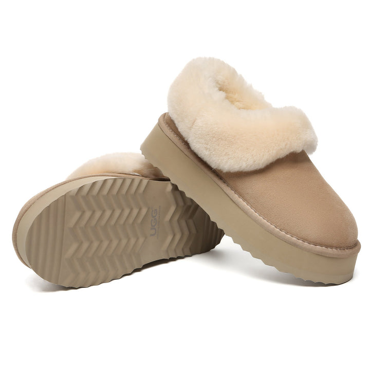 Claire UGG Platform Ankle Slippers - UGG Direct Online