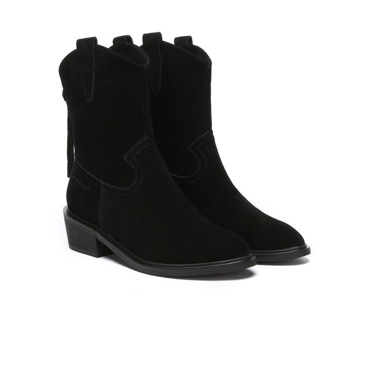 Claudina Cowgirl Suede Boots - UGG Direct Online