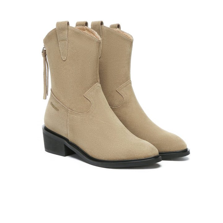 Claudina Cowgirl Suede Boots - UGG Direct Online
