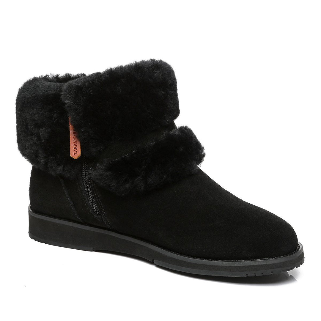Collette Buckled Strap Fluffy UGG Boots - UGG Direct Online