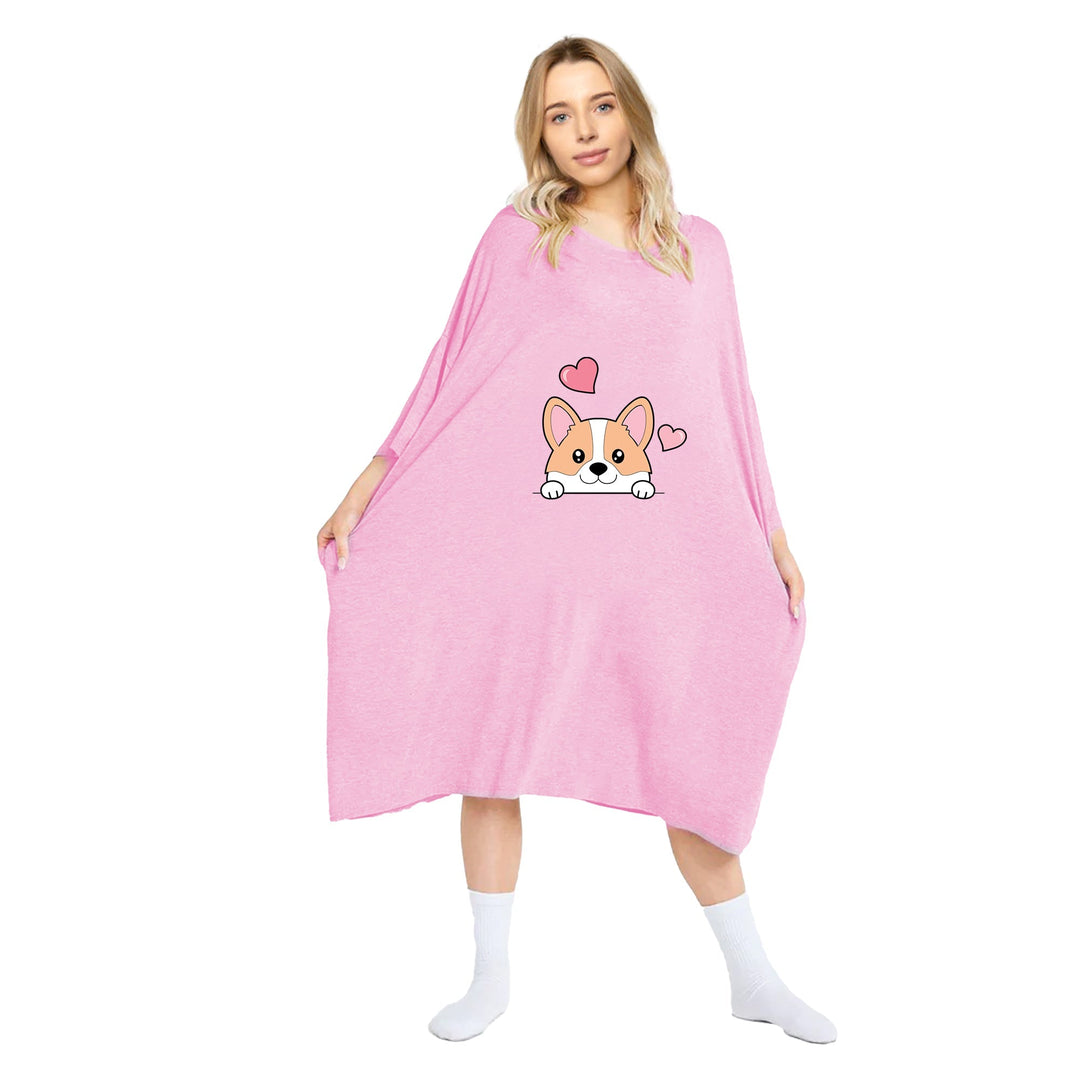 Corgi Print Oversized Tee - UGG Direct Online