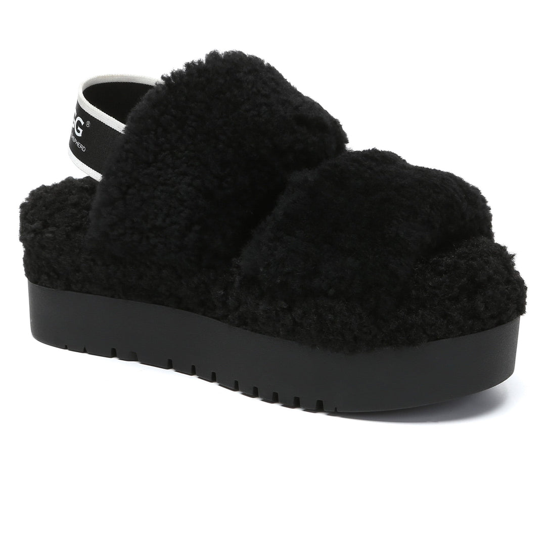 Double Strap Slingback Platform UGG Slippers - UGG Direct Online