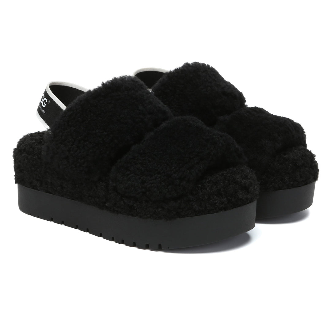 Double Strap Slingback Platform UGG Slippers - UGG Direct Online